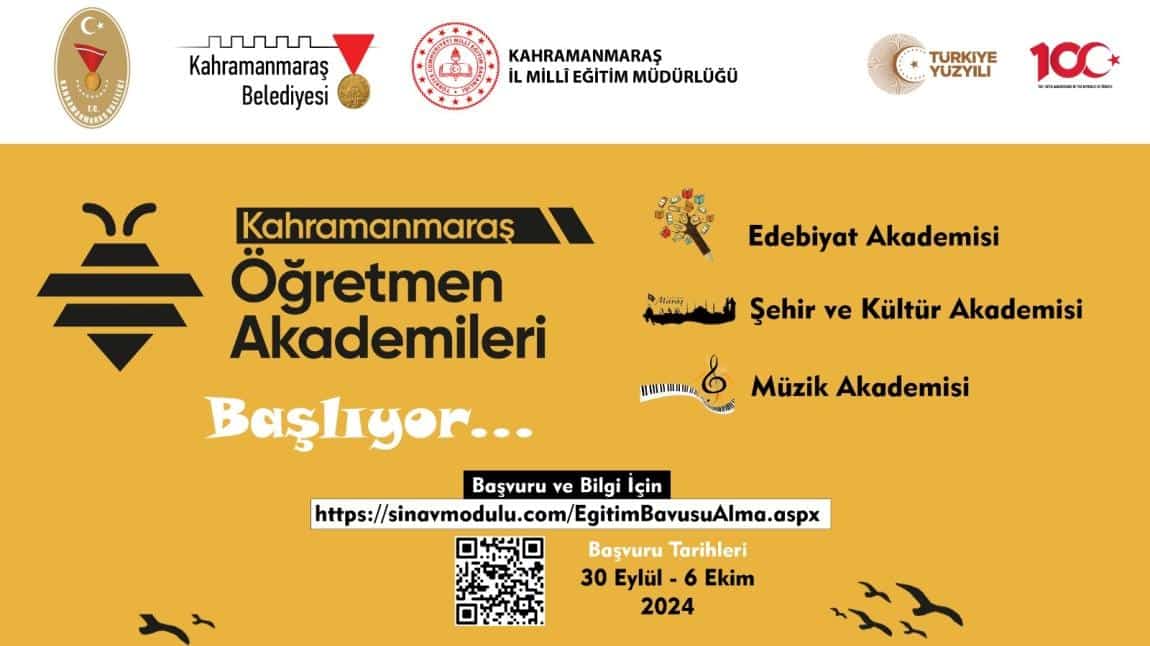  ÖĞRETMEN AKADEMİLERİ BAŞLIYOR